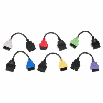 Sixtol Sada OBD-II redukciou FiatECUScan pre osobné automobily MECHANIC CABLE SET 3, 6 ks