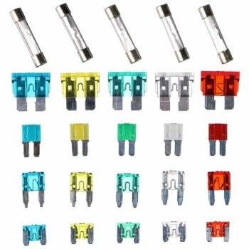 Sixtol Sada nožových a sklenených automobilových poistiek MECHANIC FUSE SET 215