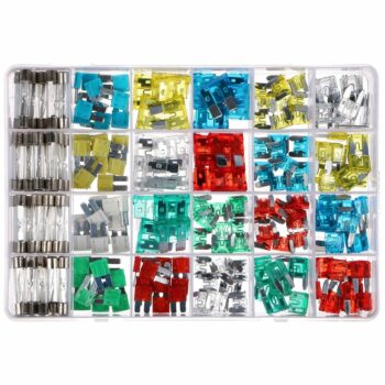 Sixtol Sada nožových a sklenených automobilových poistiek MECHANIC FUSE SET 215