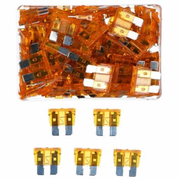 Sixtol Sada nožových automobilových poistiek MECHANIC FUSE SET 5A, 100 ks