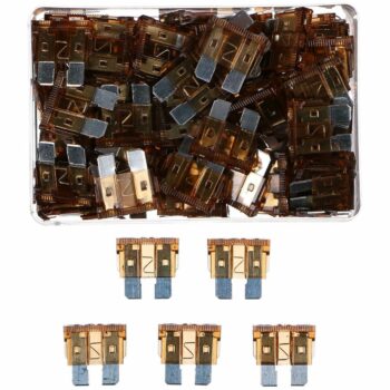 Sixtol Sada nožových automobilových poistiek MECHANIC FUSE SET 7,5A,100 ks