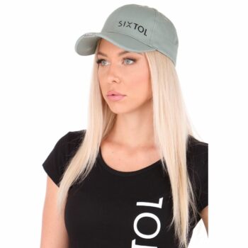 Sixtol Šiltovka s LED svetlom B-CAP 25lm, USB, uni, zelená
