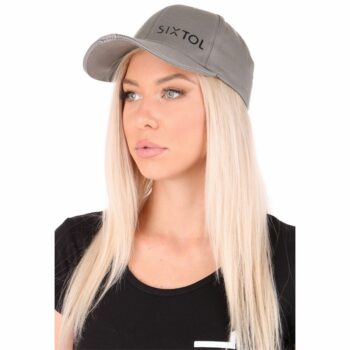 Sixtol Šiltovka s LED svetlom B-CAP 25lm, USB​, uni, sivá