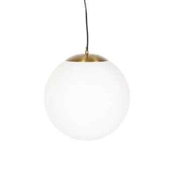 Skandiánske závesné svietidlo opálové sklo 40 cm - Ball 40