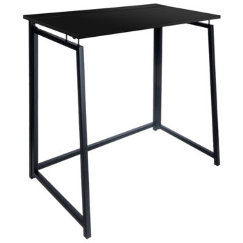 Skladací pracovný  stôl v loft štýle 80 x 45 cm hnedá