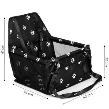 Skladacia prepravka do auta pre psov a mačky 34 x 40 x 22 cm