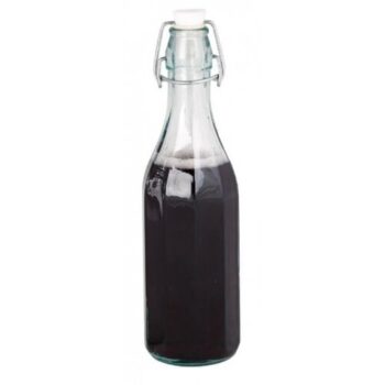 Skleněná fľaša s clip uzáverom, 0,5 l, 6 ks