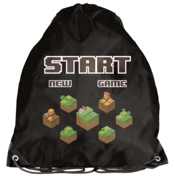 Školská aktovka Minecraft pre chlapcov – 5-dielny set