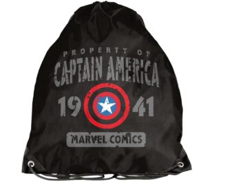 Školský set Captain America Avengers – batoh + peračník + taška na prezúvky