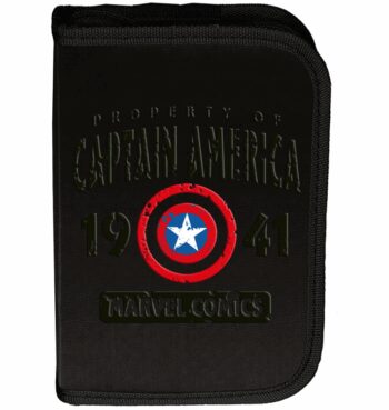 Školský set Captain America Avengers – batoh + peračník + taška na prezúvky