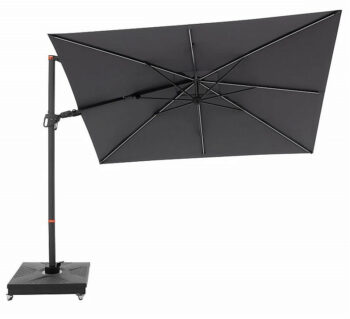 Slnečník výkyvný Doppler myZone 220 x 300 cm LED (rôzne farby) 816 oranžová