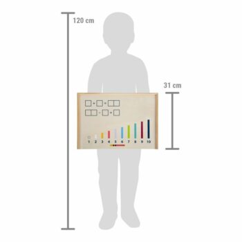 Small foot Počítanie v drevenom boxe Educate