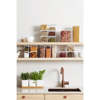 SmartStore Plastová dóza Modular, 1650 ml, 18 x 13 x 10 cm, 1650 ml
