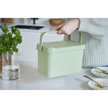 SmartStore Plastový kôš na bioodpad Collect, zelená, 5 l