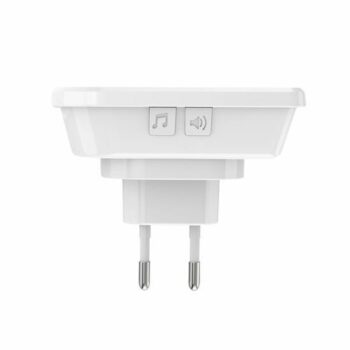 Solight 1L67DT bezdrôtový zvonček do zásuvky a 2 tlačidlá