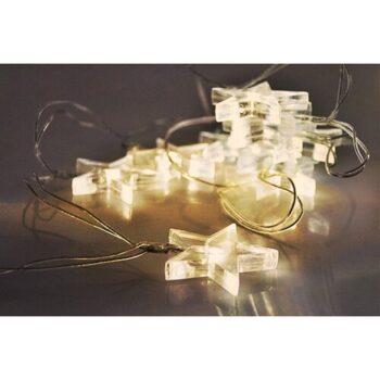 Solight 1V52-WW Vianočná reťaz Hviezdy 10 LED, 1,5 m, teplá biela