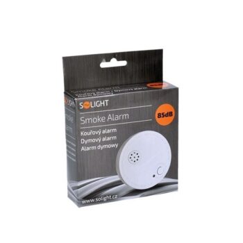 Solight Detektor dymu + alarm biela, 85 dB
