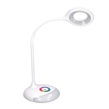 Solight LED stolná nabíjacia lampička, biela