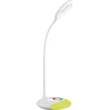Solight LED stolná nabíjacia lampička, biela