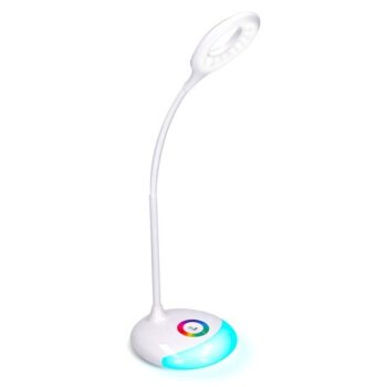 Solight LED stolná nabíjacia lampička, biela