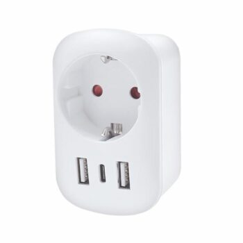 Solight PA03USA Cestovný adaptér USA USB A+C pre použitie v Spojených štátoch, typ B