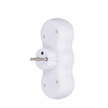 Solight Rozbočovač, 3x 10 A, biely