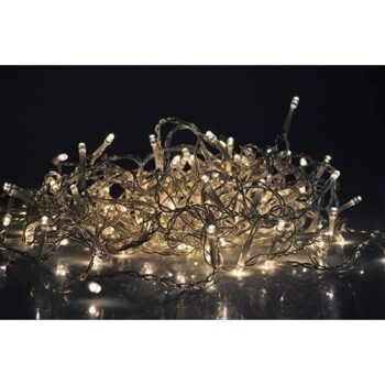 Solight Vianočný záves Cencúle 120 LED teplá biela, 3 m, s časovačom