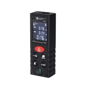 Solight laserový merač vzdialenosti, 0,05 - 40m
