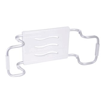 Spirella Nastaviteľné sedátko do vane, biela, 50-65 cm