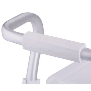 Spirella Nastaviteľné sedátko do vane, biela, 50-65 cm