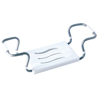 Spirella Nastaviteľné sedátko do vane, biela, 50-65 cm