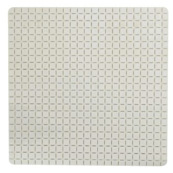 Spirella Protiskluzová podložka do sprchy QUADROPremium, biela, 54 x 54 cm