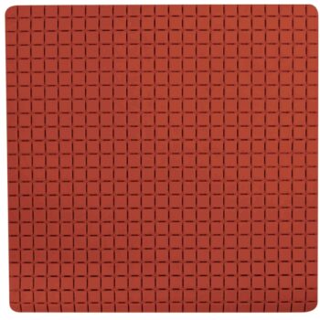 Spirella Protiskluzová podložka do sprchy QUADROPremium, terakota, 54 x 54 cm
