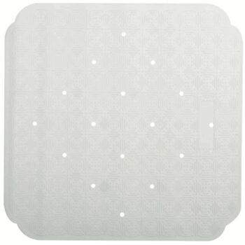 Spirella Protiskluzová podložka do sprchy RUBY,biela, 53 x 53 cm
