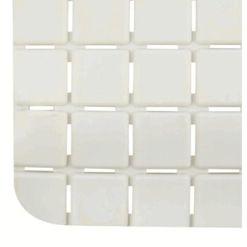 Spirella Protiskluzová podložka do vany QUADROPremium, biela, 36 x 76 cm