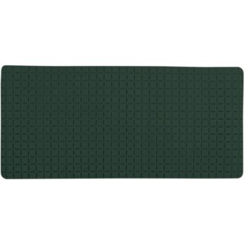 Spirella Protiskluzová podložka do vany QUADROPremium, tmavě zelená, 36 x 76 cm