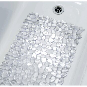 Spirella Protiskluzová podložka do vany RIVERSTONE, čirá, 75 x 36 cm