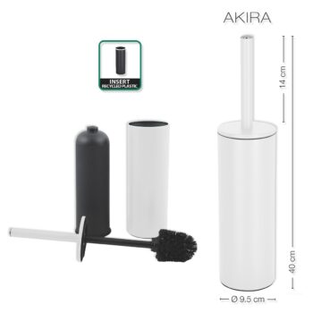 Spirella WC kefa Akira, matná biela