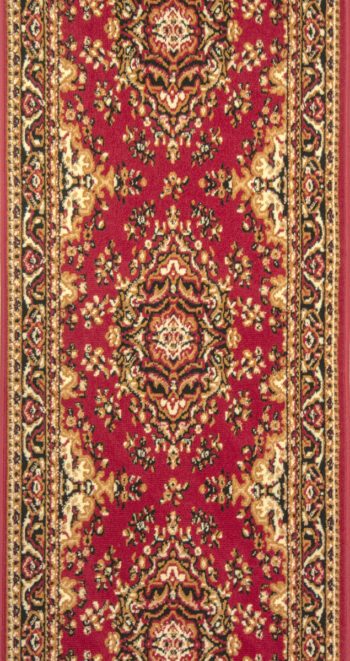 Spoltex, Behúň na mieru Samira New 12001-011, šíre 100 cm, červená, chodba / predsieň