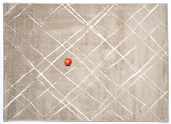Spoltex, Kusový koberec Ambiance 681253-02 Beige, 120x170, béžová, kancelária