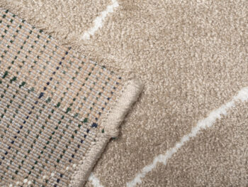 Spoltex, Kusový koberec Ambiance 681253-02 Beige, 120x170, béžová, kancelária