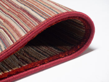 Spoltex, Kusový koberec Cambridge red / beige 5668, 80x150, červená, obývacia izba
