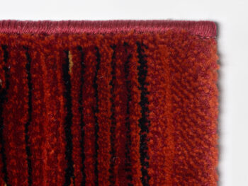Spoltex, Kusový koberec Cambridge red / beige 5668, 80x150, červená, obývacia izba