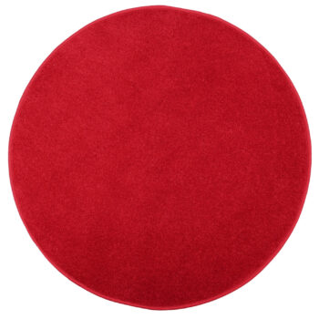 Spoltex, Kusový koberec Eton červený 15 kruh, 57x57 (priemer) kruh, červená, detská izba