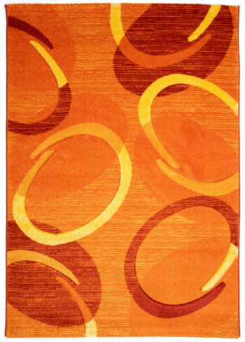 Spoltex, Kusový koberec Florida orange 9828, 160x230, oranžová, chodba / predsieň