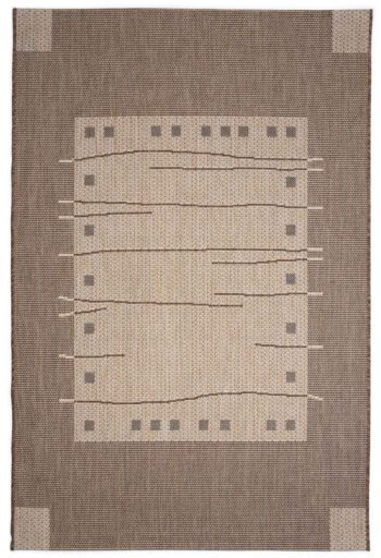 Spoltex, Kusový koberec Kerala DECORA 514-75, 120x170, béžová, chodba / predsieň