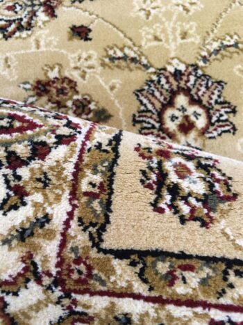 Spoltex, Kusový koberec Salyut beige 1579 B, 80x150, béžová, obývacia izba
