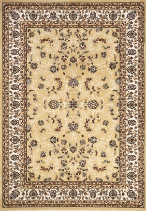 Spoltex, Kusový koberec Salyut beige 1579 B, 80x150, béžová, obývacia izba