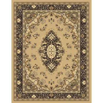 Spoltex Kusový koberec Samira 12001 beige, 60 x 110 cm