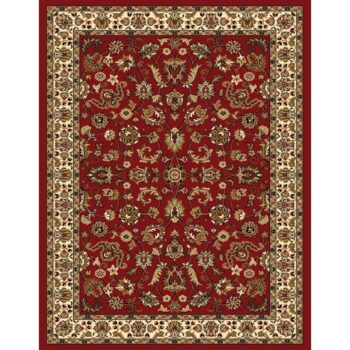 Spoltex Kusový koberec Samira 12002 red, 160 x 225 cm